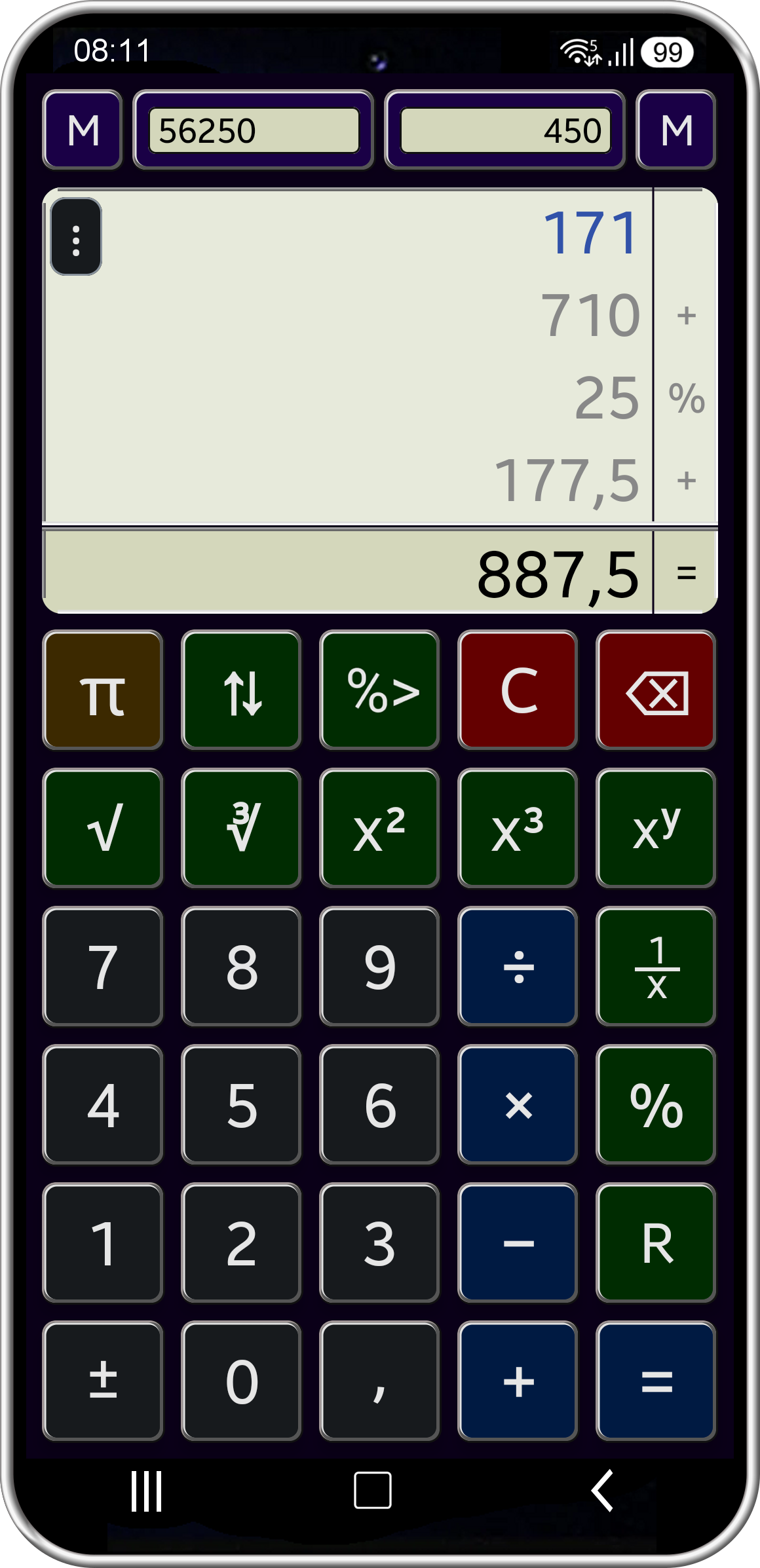 Badut calculator